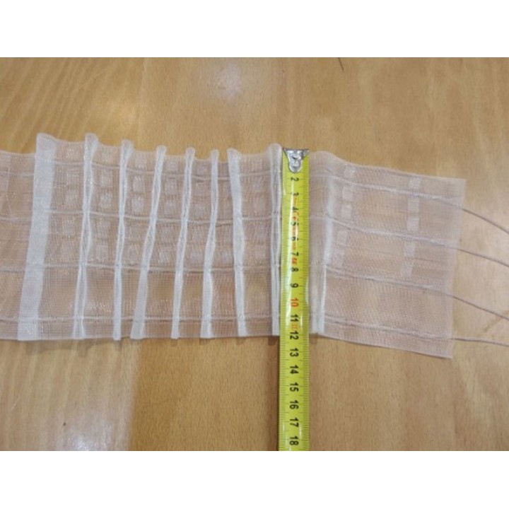 CINTA FRUNCIDORA TRANSPARENTE 12 CM
