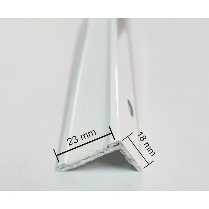 Perfil velcro de aluminio
