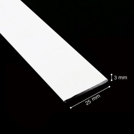Pletina contrapeso 25mm para estor