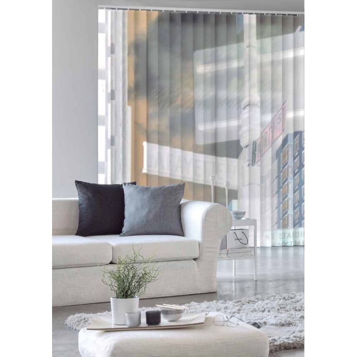 Cortinas verticales fotográficas lamas 127mm
