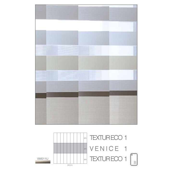 Cortinas verticales 250 mm padova-b