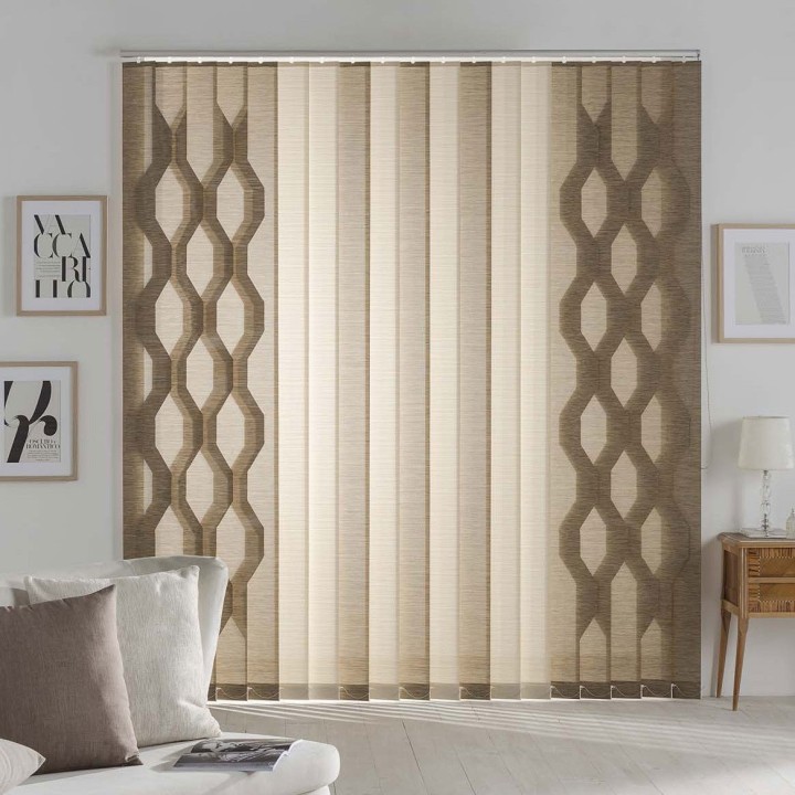 Cortinas verticales con ondas 127mm trevi-c combi