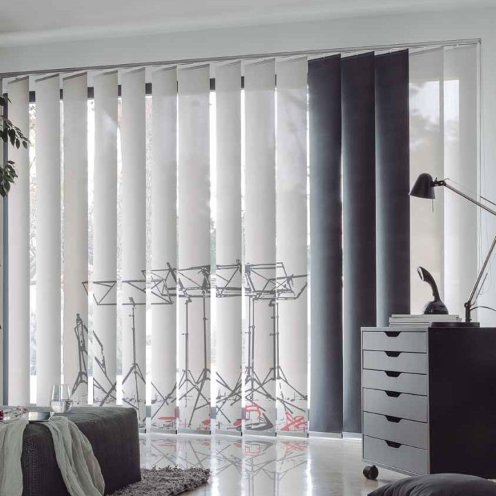Cortinas verticales fotográficas lamas 250mm
