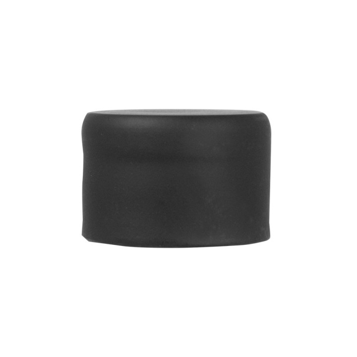 Barra negra de cortina 19 cm