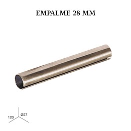 Empalme (bicromatado) forja ø28mm