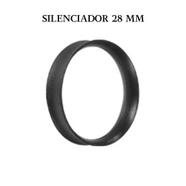 Pack 10 silenciadores para anillas forja ø28mm
