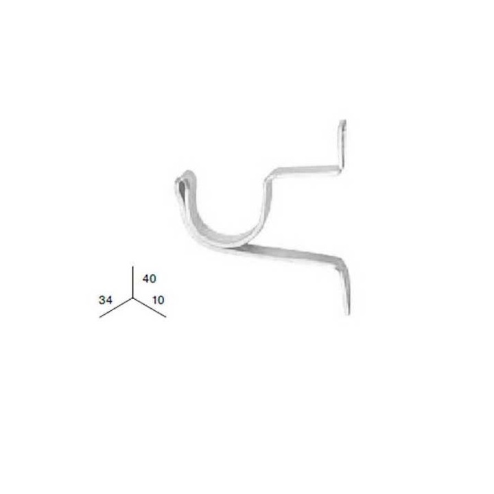Pack 2 soportes portavisillos 12 mm
