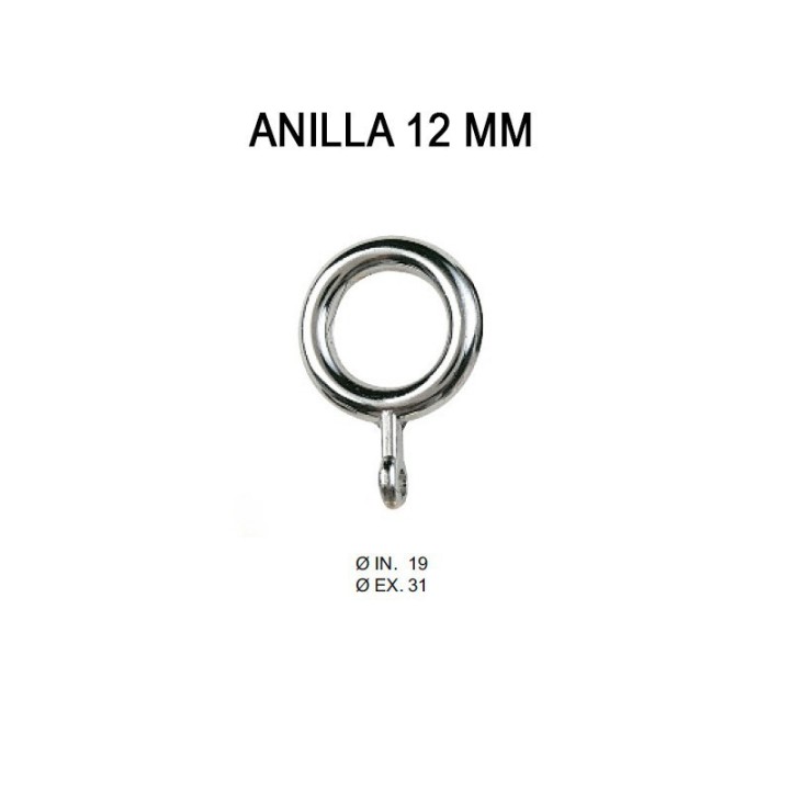 Anillas ø12 mm