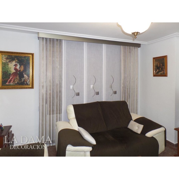 Galería para Cortinas champagne