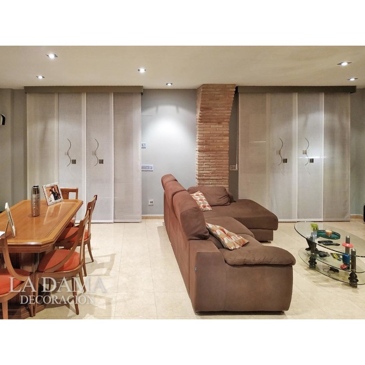 Galería para Cortinas champagne