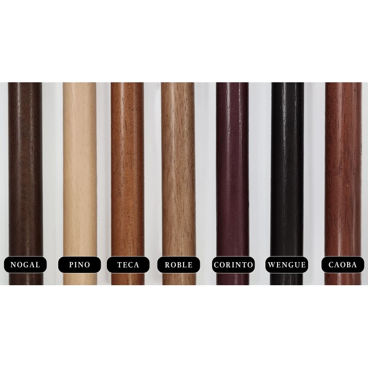 Pack 2 terminales chyc de madera ø20mm