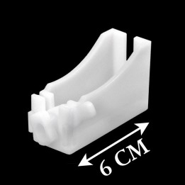 Soporte de pared para estor 60 mm con palanca