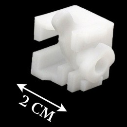 Soporte para estor de cadeneta 20 mm | Pared o techo