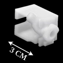 Soporte para estor de cadeneta 30 mm | Pared o techo