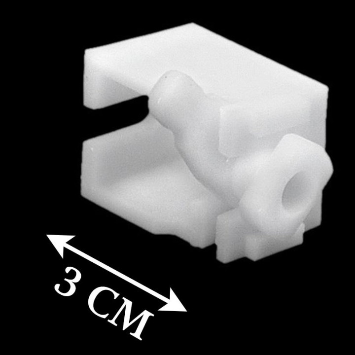 Soporte para estor de cadeneta 30 mm | Pared o techo