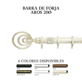 CONJUNTO BARRA AROS FORJA 20