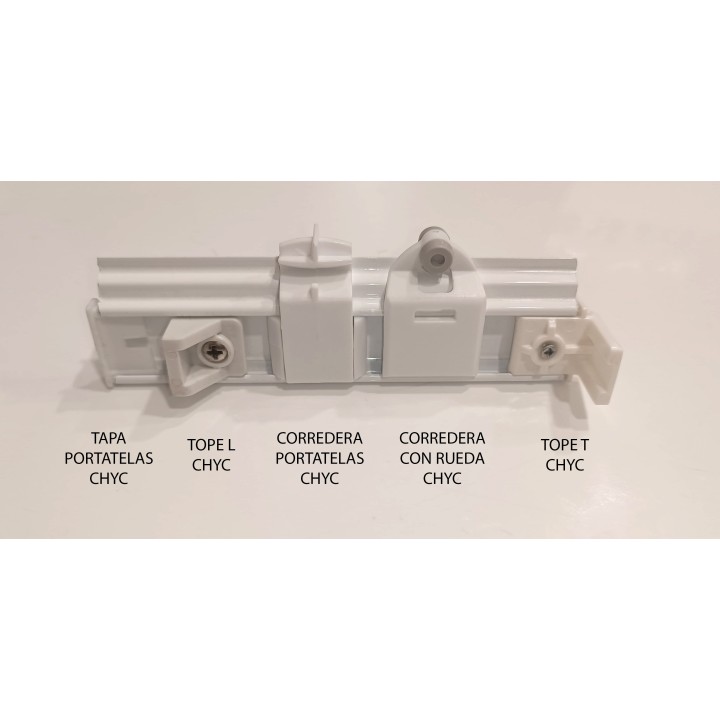Tope T panel japonés - sistema Chyc