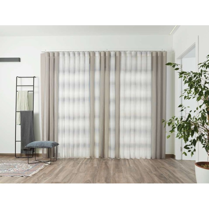 Cortinas Verticales Textiles Duomo Lisos Duo