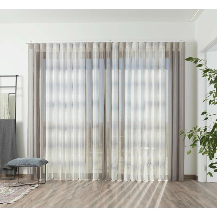 Cortinas Verticales Textiles Duomo Lisos Duo