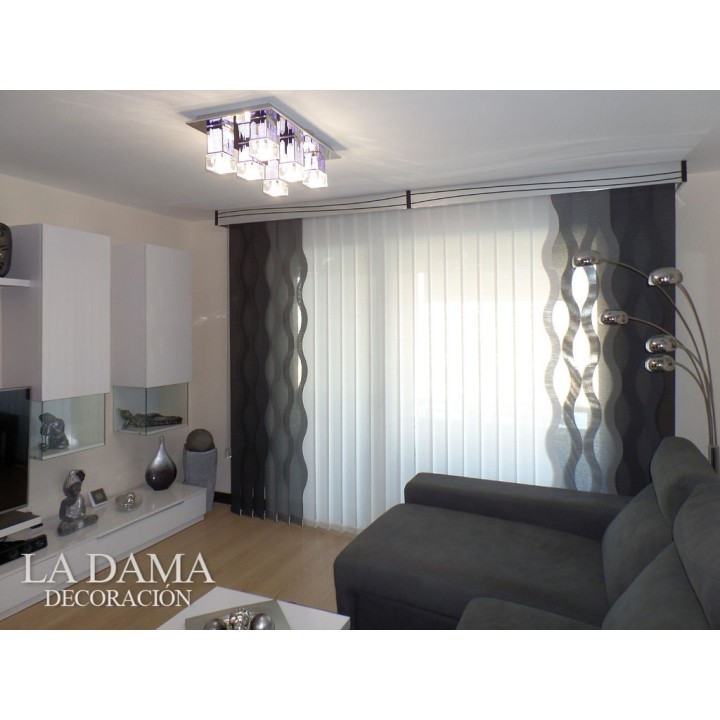 Cortinas verticales Violetta