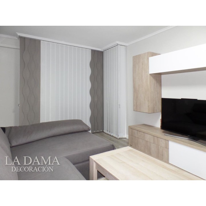 Cortinas verticales Violetta