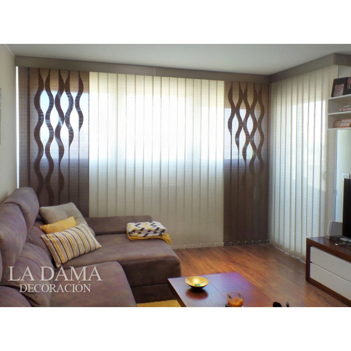 Cortinas verticales Murano
