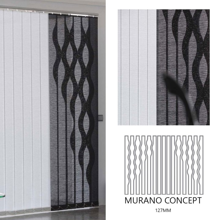 Cortinas verticales Murano