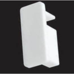 Tapa lateral de riel velcrado