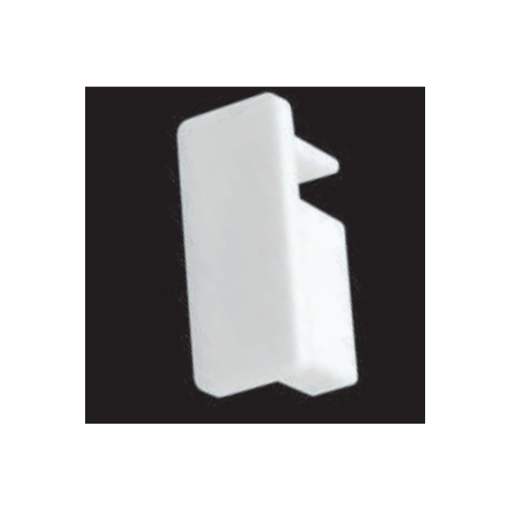 Tapa lateral de riel velcrado